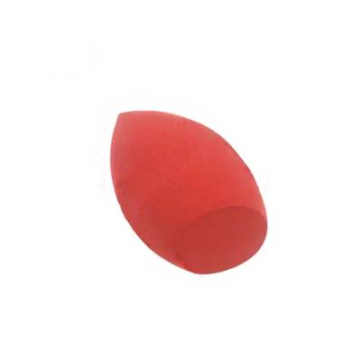 China Face Makeup Powder Puff Drop Shaped Oblique Cut Can Be Customized Non-latex PU Material for sale