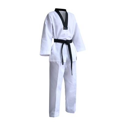 China Xxxs-XL Kids Adult Comfortable 100% Cotton Taekwondo Uniform for sale