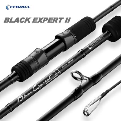 China Black Expert II Rod MH Slow Jigging Guides SaltwaterJigging Rod Full Carbon Ecooda Brand Fuji for sale