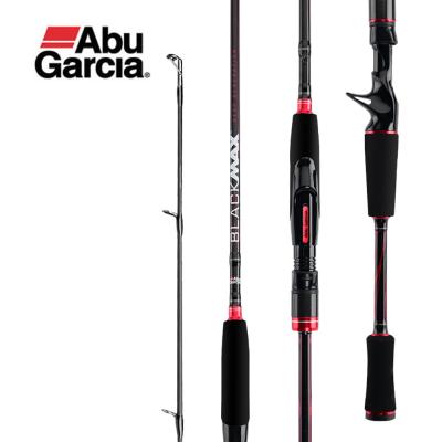 China Ml Original Abu Garcia New Black Max BMAX Carbon Baitcasting Lure Fishing Rod 1.98m 2.13m 2.44m M MH Power Carbon Spinning for sale