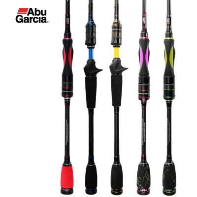 China The STC. Abu Garcia Carbon Colors High Carbon Fishing Rod 1.65-2.74m 4 5 Sections L Travel Rod With Rod Bag M Power Spinning Casting for sale