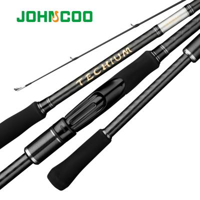 China JOHNCOO Techium TCM Eging Rod 2.5M M ML Power 0.4-1PE Carbon Spinning Rod Octoups Rod for sale