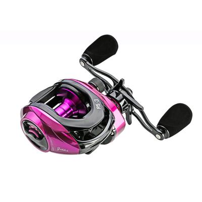 China 360 Â ° JOHNCOO Baitcast Side Cover Magnetic Brake Lure Fishing Reel OEM Baitcasting Reel Spinning Fishing Tackle for sale