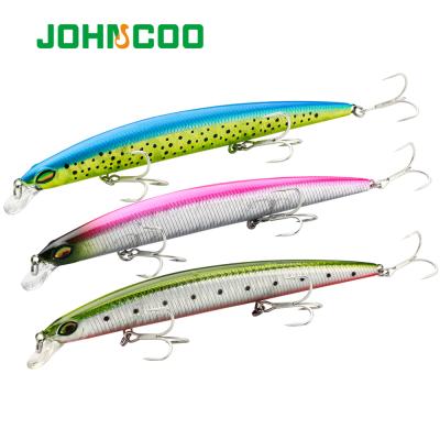 China JOHNCOO 15cm 19g Suspend Wobbler Freshwater Bass Bait Minnow Lure Saltwater HL00455 for sale