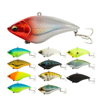 China JOHNCOO 70mm Vibration 14.7g Sinking Fishing Lure Hard Lure Plastic Saltwater Fishing Sinking Hard Lure Vibration Lure for sale