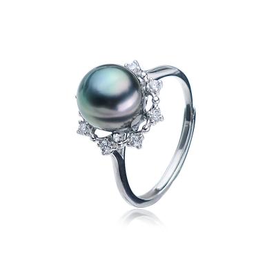 China TRENDY Minimalist Rings Seawater Pearl Ring Fashion Jewelry for sale