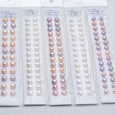 China Wholesale 4a Loose Shape Natural Freshwater Loose Pearl Button Pearl Freshwater Pearls for sale