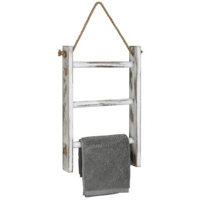 China Good Quality Modern Promotional Various Floor 3 Wall Mounted Towel Storage Ladder for sale