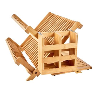 China Modern Rendered In Drying Bowl China Premium Kitchen Wood And Bamboo Rack for sale