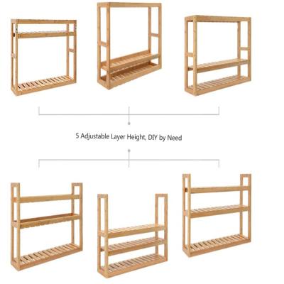 China Low Price Modern New Type Simple And Durable 3 Layer Wall Mounted Storage Racks for sale