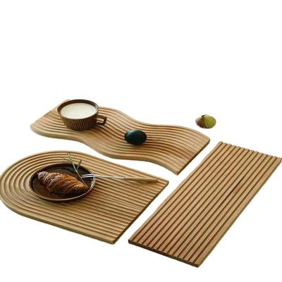 China Disposable Natural Black Chopping Cheese Slate Decor Laser Decor Stone Customized Slate Maker Blocks Wooden Serving Tray for sale