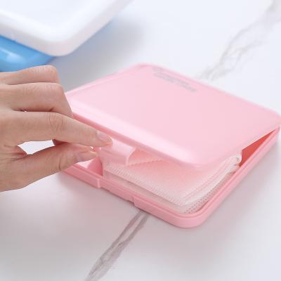 China Disposable Container Face Mask Plastic Case Storage Box 100% Surgical Pure Material Food Grade Face Mask Case for sale