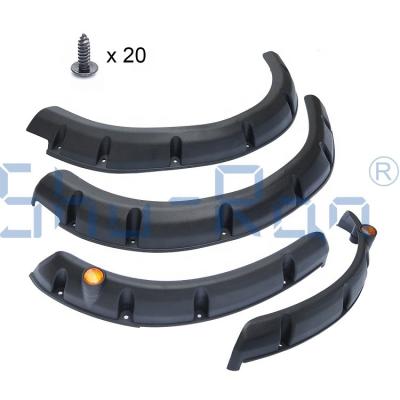 China Plastic Golf Cart Fender Flares With Reflector EZGO RXV Golf Cart Fender Accessory Flares for sale