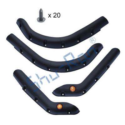 China Durable Golf Cart 4 Fender Flares Equipped EZGO TXT With Round Reflector Stainless Steel Screws Kit Golf Cart Accessories for sale