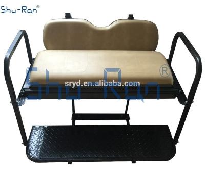 China Accessory Flip Back Seat E-Z-GO EZGO TXT Golf Cart Rear Kit Flip Flop Rear Seat Kits for sale