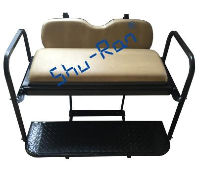 China EZGO TXT Iron Golf Cart Rear Flip Flop Seat Kit for sale