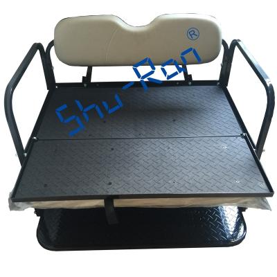 China Iron Golf Cart Flip Rear Seat Kit Fold Down Rear Seat For Ymh Drive for sale