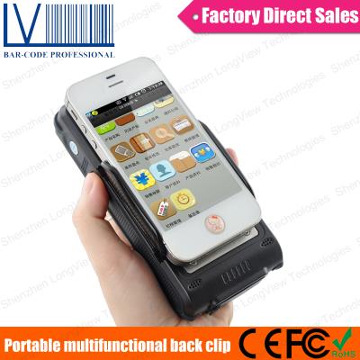 China 2014 NEW Portable Multifunctional Bluetooth 1D 2D Barcode+HF+UHF RFID Reader for sale