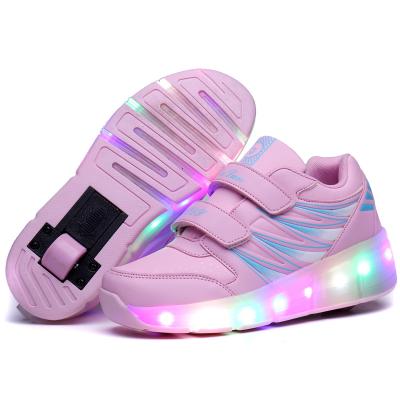 China TPR sell well new type wholesale roller led light skate roller sneaker sport shoes women kids sports shoes for sale