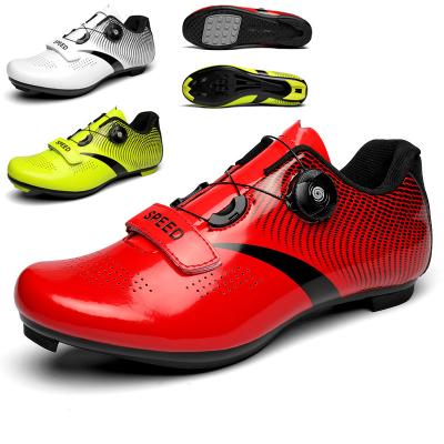 China Hot Selling NYLON/RUBBER New Product Carbon Fiber Sole Running Cycling Shoes Bike Cleats Shoes Bike for sale