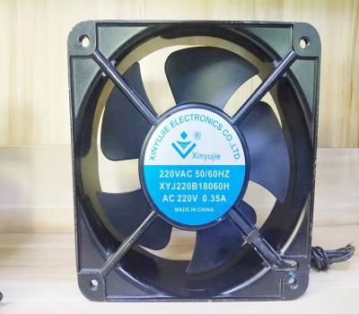 China 18060 PWM/FG 2/3/4 wires cabinet ventilation cooling fan AC 110/220V waterproof IP55 air extractor axial fan 180x180x60mm for sale