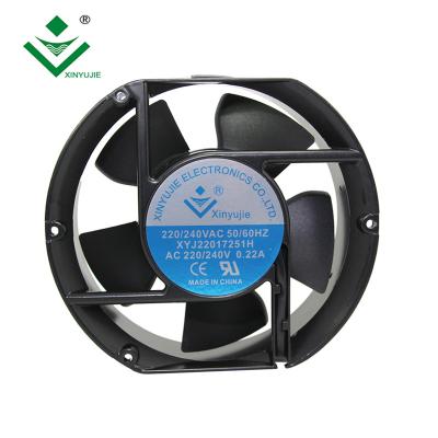 China HVAC system 17251 cooling fan PWM/FG 2/3/4 wires AC 110/220/380V waterproof IP55 industrial axial fan 172x150x51mmm for sale