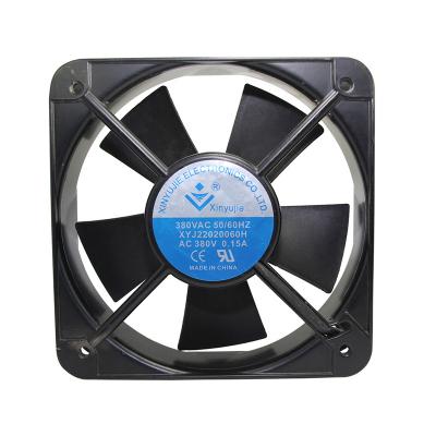 China conditioner 20060 cooling fan PWM/FG 2/3/4 wires AC 110/220/380V waterproof IP55 welding axial fan 200x200x60mm for sale