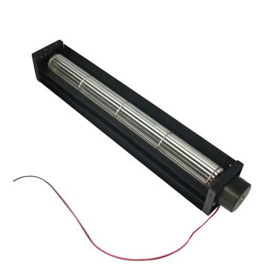 China 2 Pin Thin Cross Fan Motor 30290 DC Cross Flow Fan 12V 24V 30x290 Ball Bearing for sale