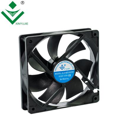 China factory direct supply 12025 24v dc axial fan 12v dc brushless cooling fan for sale