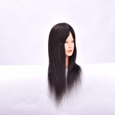 China Silky Straight Wave Factory Outlet 100%human Manequine Mannequin Hair Supplies Doll Head For Hair Styling Kids Practice Head For Hairdresser for sale