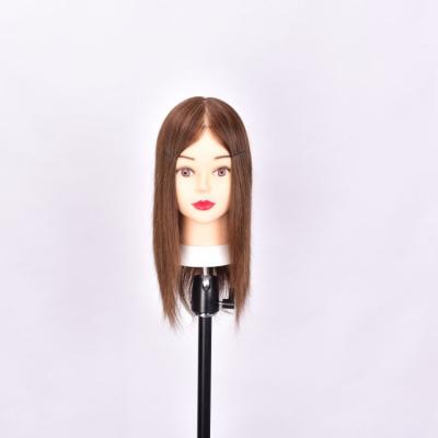 China Wholesale Real Hair Hairdresser 100 Head Dolls Training Outlet Factory Wave Mannequin Heads Curly Silky Straight Mannequin Head Training With Hair for sale