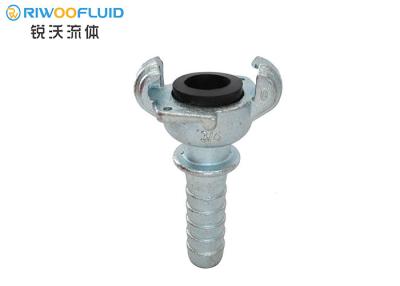 China 2 4 Lugs High Pressure Air Hose Fittings Bule White Zinc Color Easy Interchange for sale