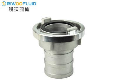 China Flexible Storz Hose Fittings , Fire Hose Fittings Couplings Sandblasted Surface for sale