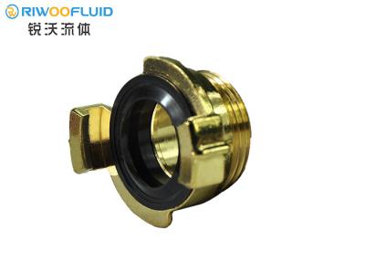 China Gardening Geka Hose Couplings , Garden Hose Adapter Male Thread Tail Low Pressure for sale