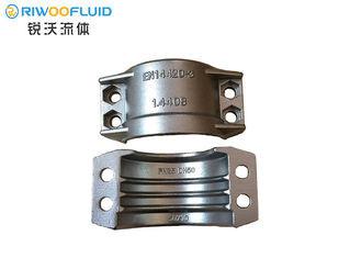 China DIN2817 High Pressure Hose Clamps AL Brass Material Investment Casting Method for sale