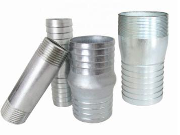 China Lightweight King Nipple Fittings 0.5mm-10mm Wall Thickness Full Coupling Galvanized for sale