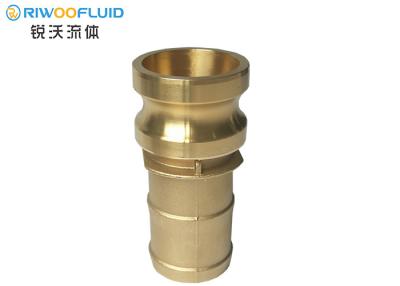 China Casting Brass Camlock Coupling Tight Sealing Performance Internal Gasket Bonded for sale