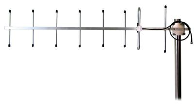 China 900Mhz High Gain Yagi Wireless Network Antenna 12 Elements 13dBi for sale