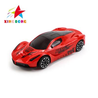 China universal car toy with sound flashing light and music toy car model set battery operated car 23.5*10*5.5cm for sale