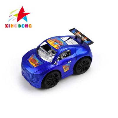 China Hot Selling Function On Amazon Plastic Car Inertia Friction Toys Car for sale