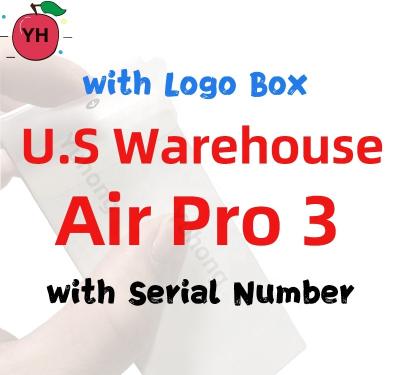 China TWS Auto Pairing Air Pro 3 HIFI Wireless GEN 3 Wireless Earbuds TWS Air 3 Earphone TWS ANC Airha/JL BT Earbuds for sale