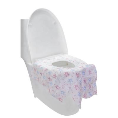 China Disposable Kids Toilet Seat Covers Flushable Paper Waterproof Toilet Seat Cover For Travel Home for sale