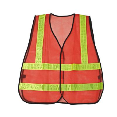 China Unisex Mesh PVC Reflective Tape Safety Vest for Construction Heavy-Duty and Durable for sale