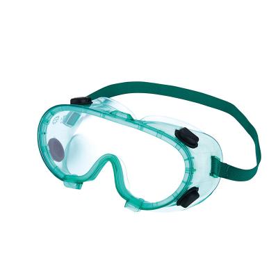 China More Features PVC Frame and PC Lens Anti-Scratch Safety Goggles for Workplace Safety for sale