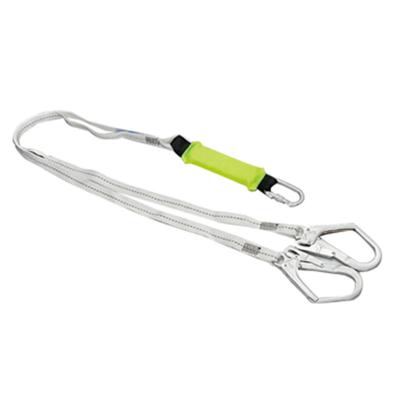 China 100% Polyester Safety Rope Hook with Customized Color Stainless Steel Carabiner Hook for sale