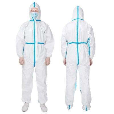 China White Sealed CX-5 EN13688 Waterproof Personal Insulated Coveralls for Full Body Safety for sale