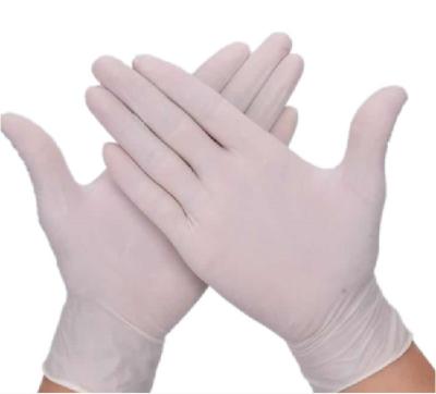 China Disposable Latex Gloves Full Size Range for Cleaning Lab and Food Prep Applications for sale