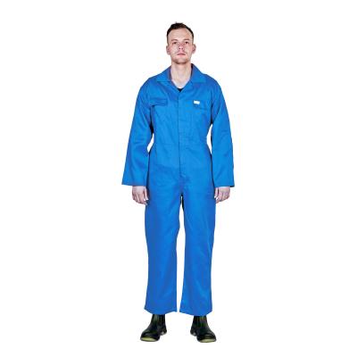 China Adults' Blue Reflective Workwear Coveralls in Unisex Design for Workshop Clothing for sale