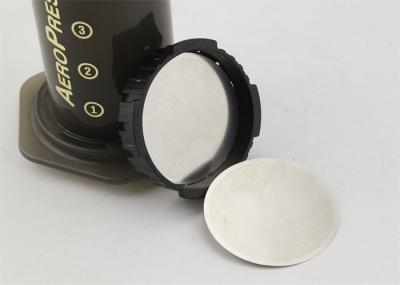 Chine Disque professionnel de filtre d'acier inoxydable d'Aeropress pour la technologie de maille gravure à l'eau-forte de fabricant de café à vendre