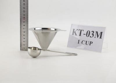 China Resuabless Vastgestelde Duurzaam van de Koffiezetapparaatgift met Lepel, 99mm Hoogste Diameter Te koop